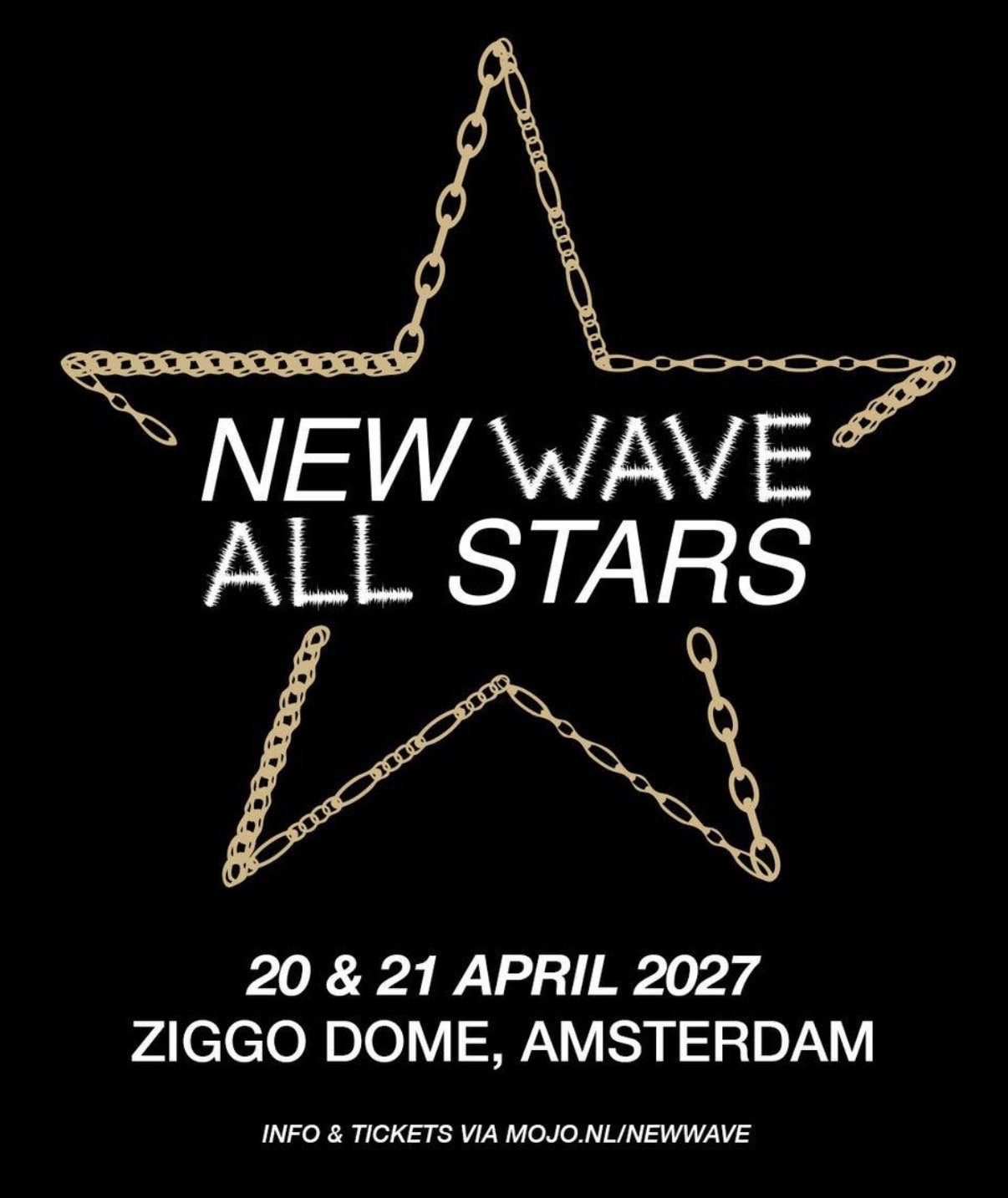 2x zitplaats new wave 24/4/2027, Twee personen