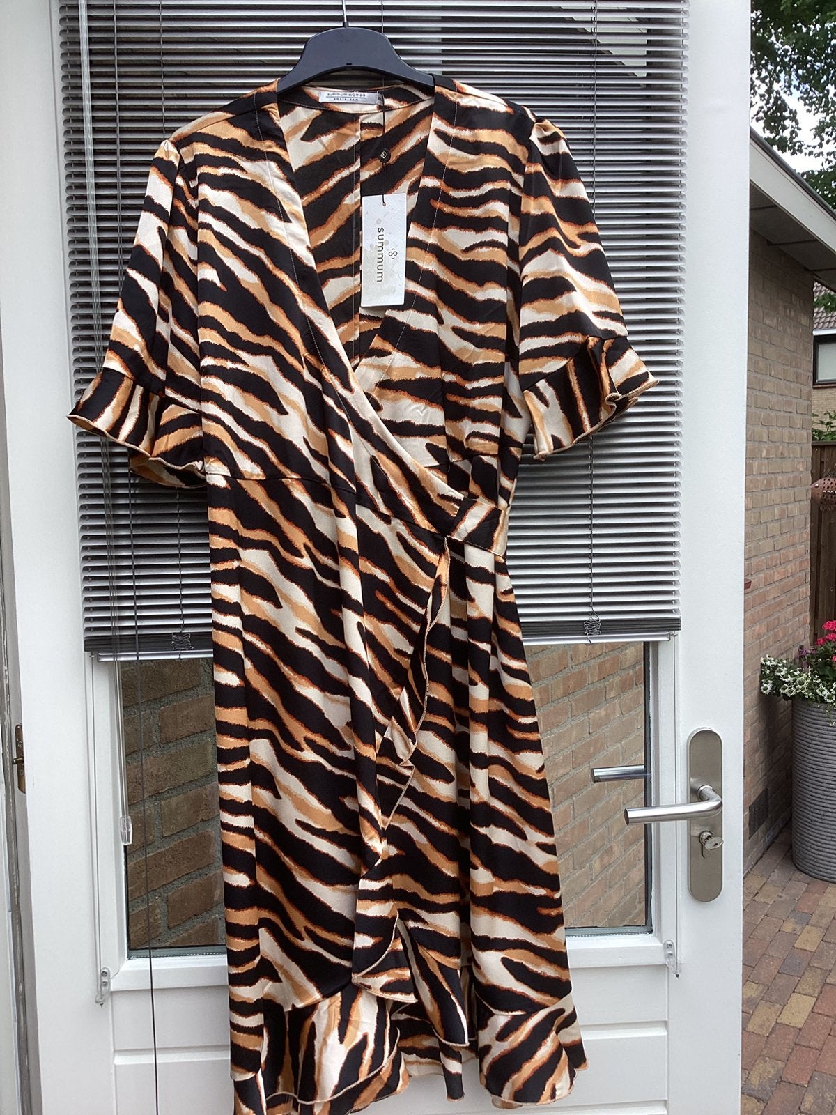 Summum jurk zwart beige oranje nieuw, Kleding | Dames, Zwart, Maat 46/48 (XL) of groter, Nieuw, Ophalen of Verzenden