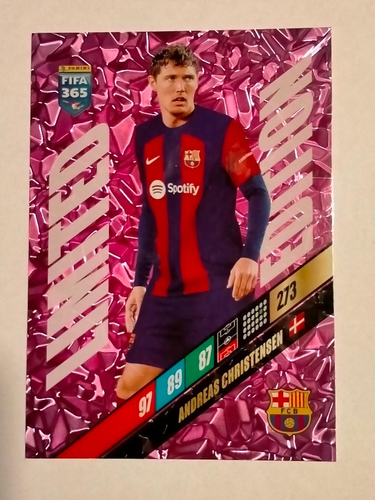 Fifa365 Fifa 365 2024 Adrenalyn voetbal Christensen XXL, Ophalen of Verzenden, Gebruikt