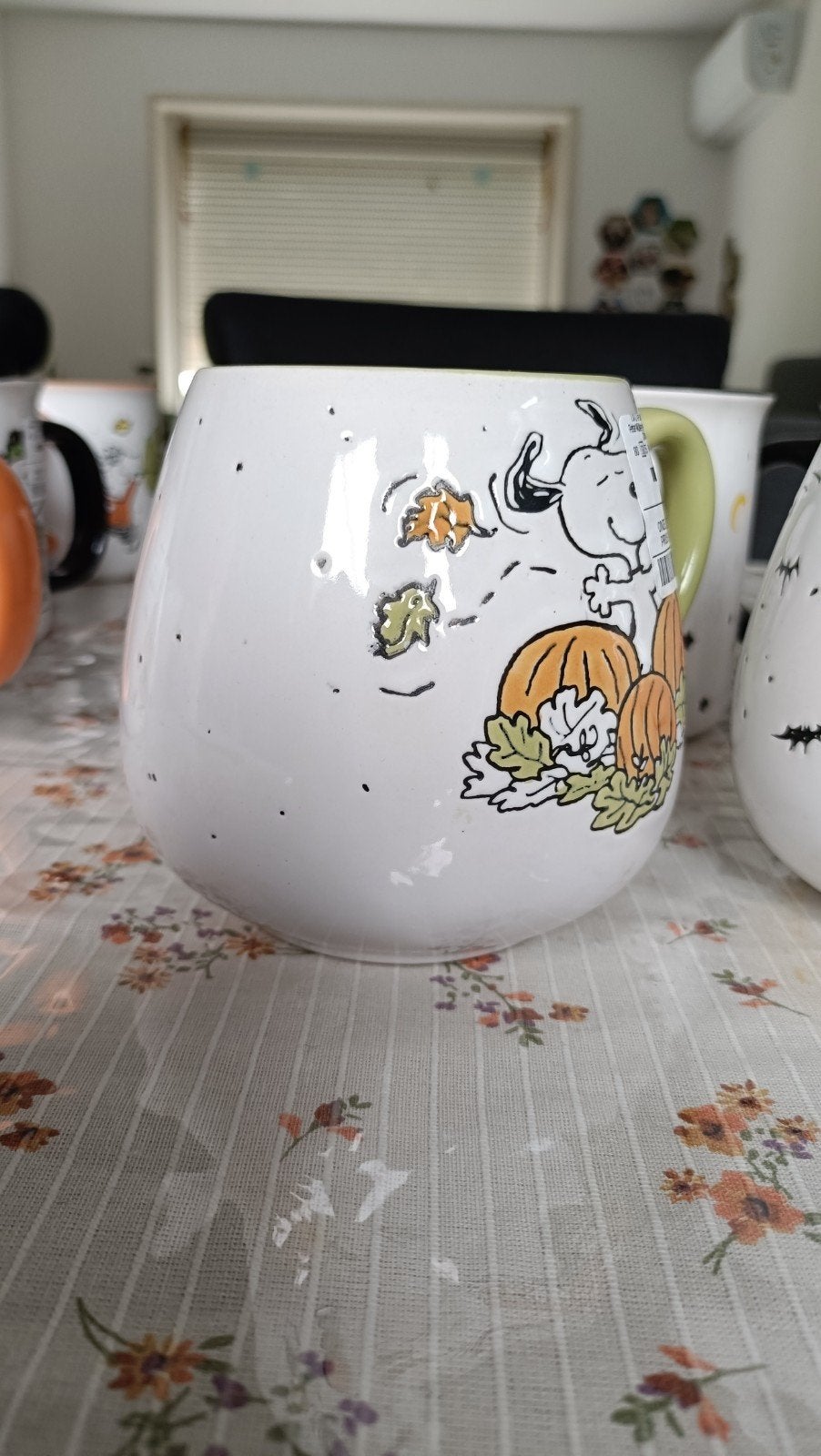 Snoopy Peanuts Mok XL Halloween Herfst, Huis en Inrichting, Keuken | Servies, Nieuw, Mok, Overige stijlen, Ophalen of Verzenden