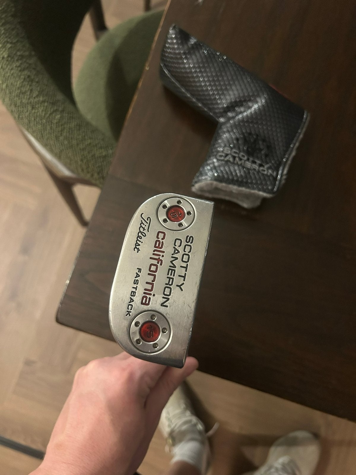 Scottt Cameron Titleist putter, Ophalen of Verzenden, Gebruikt, Club, Overige merken