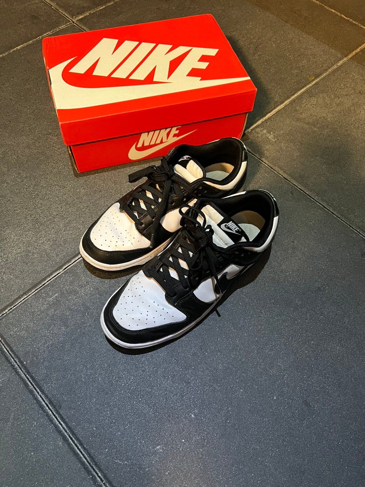 Nike Dunk Low Panda, Kleding | Heren, Schoenen, Zwart, Nike, Ophalen of Verzenden, Zo goed als nieuw