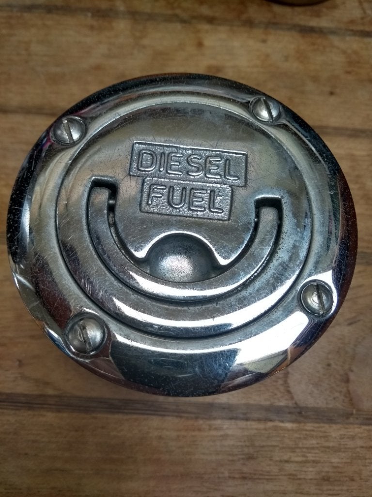 Vuldop Diesel Fuel vulopening op dek, Ophalen of Verzenden, Gebruikt, Motor en Techniek