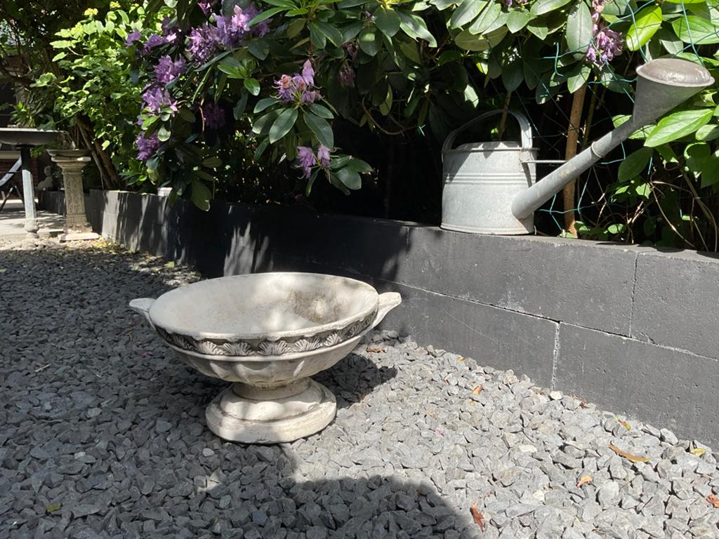 Brocante Bloembak., Tuin en Terras, Bloembakken en Plantenbakken, Gebruikt, Minder dan 30 cm, Minder dan 60 cm, Rond