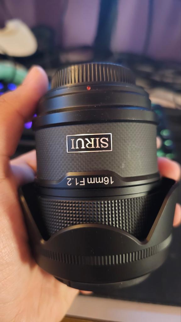Sirui 16 mm f1.2 AF lens, zo goed als nieuw FUJI X MOUNT, Audio, Tv en Foto, Fotografie | Lenzen en Objectieven, Ophalen of Verzenden