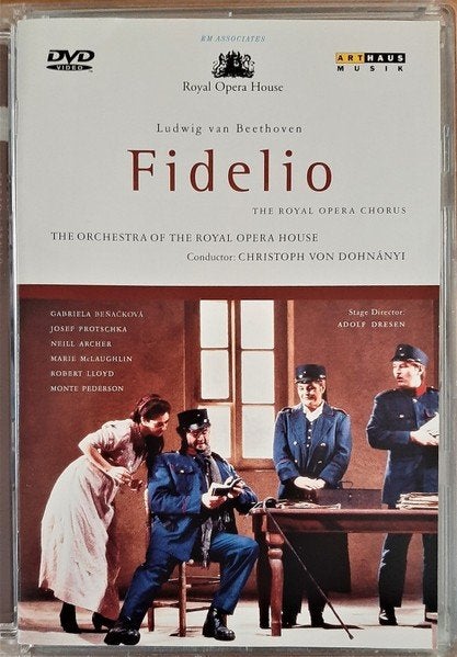 Beethoven Fidelio Royal Opera House von Dohnányi DVD nieuw, Alle leeftijden, Ophalen of Verzenden, Nieuw in verpakking, Muziekvideo's
