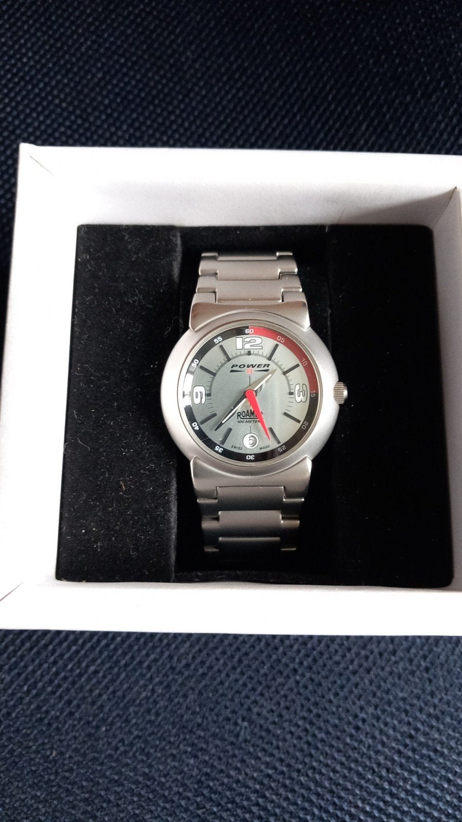 Roamer quartz horloge, Ophalen