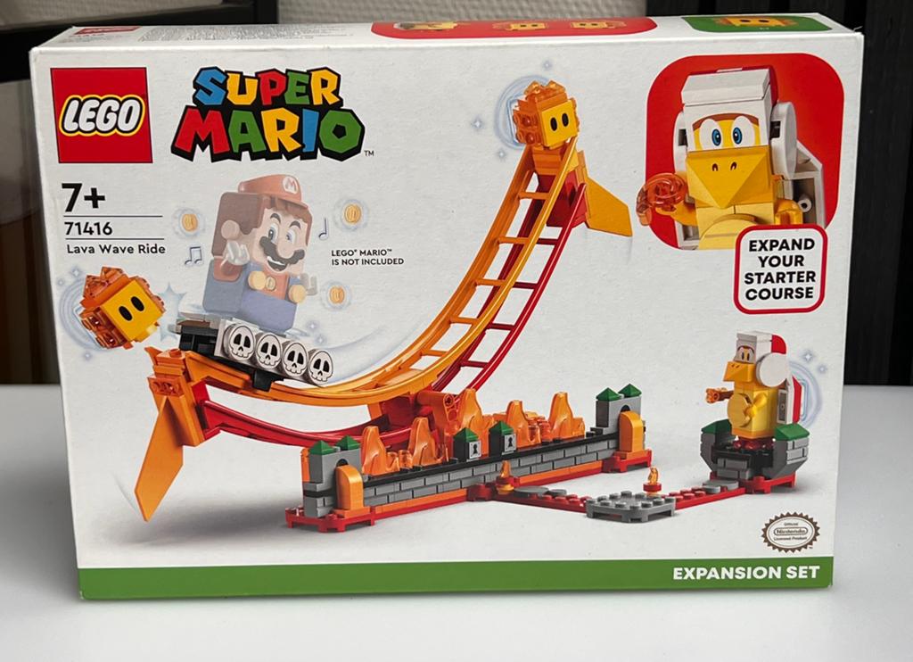 LEGO Super Mario 71416 — Lava Wave Ride, Ophalen, Nieuw