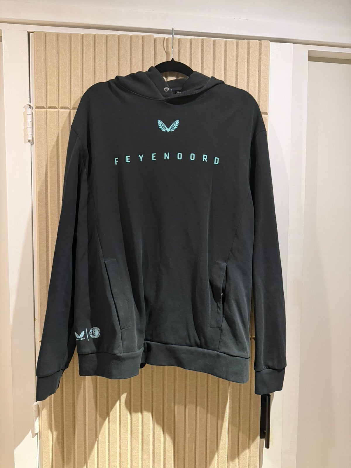 Feyenoord trui Castore, Ophalen of Verzenden, Zo goed als nieuw, Maat 52/54 (L), Blauw