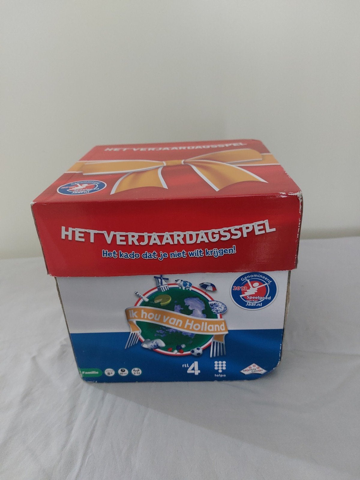 verjaardagsspel, Ophalen of Verzenden