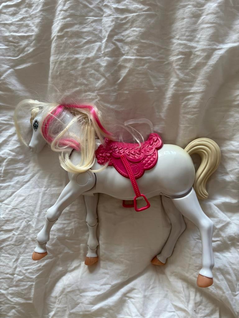 Barbie paard met geluid, Ophalen of Verzenden, Gebruikt, Meisje