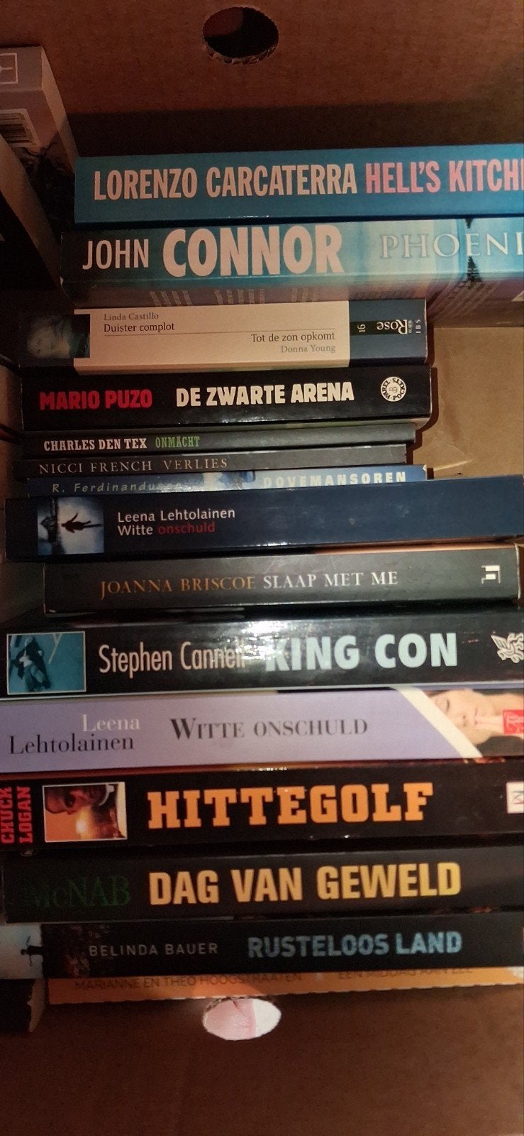 Diverse thrillers en romans - Zo goed als nieuw, Boeken, Ophalen of Verzenden, Zo goed als nieuw, Diverse auteurs, Nederland