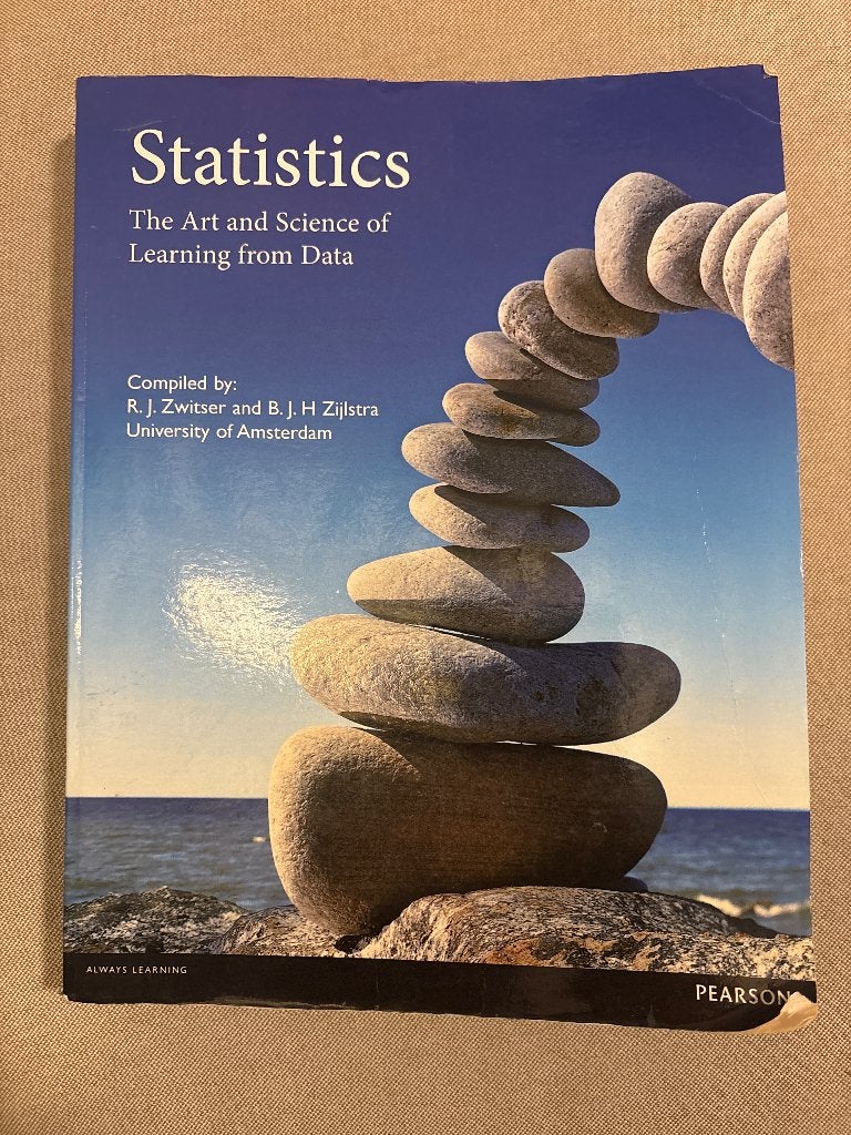 Statistics: The art and science of learning from data, Gelezen, Ophalen of Verzenden, WO, Zwitser, Zijlstra