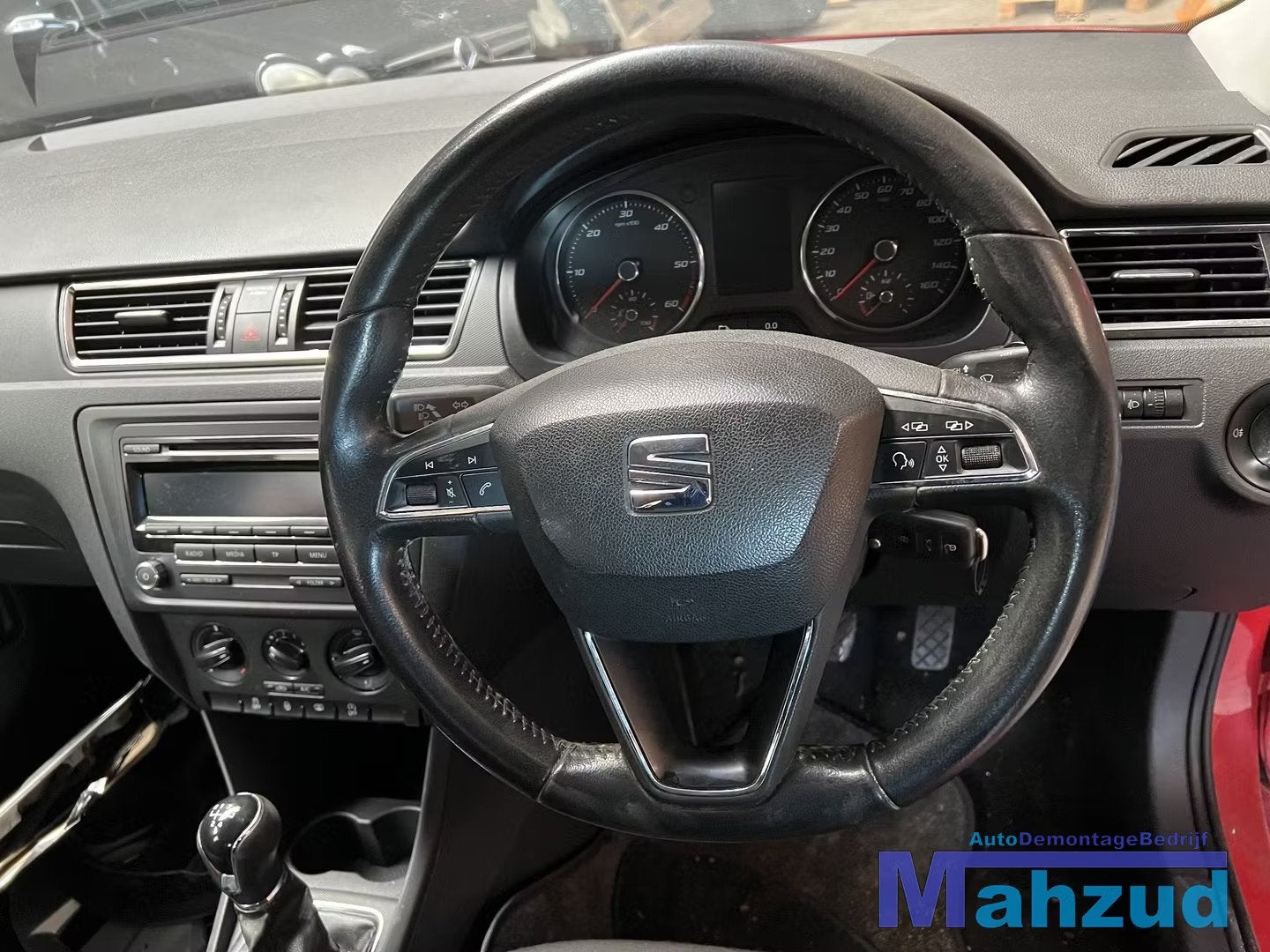 SEAT TOLEDO 4 ibiza Leon stuurwiel stuur met airbag 2012-201, Gebruikt, Autovia A-2, Km 585 585
08760  Martorell, ES, Ophalen of Verzenden
