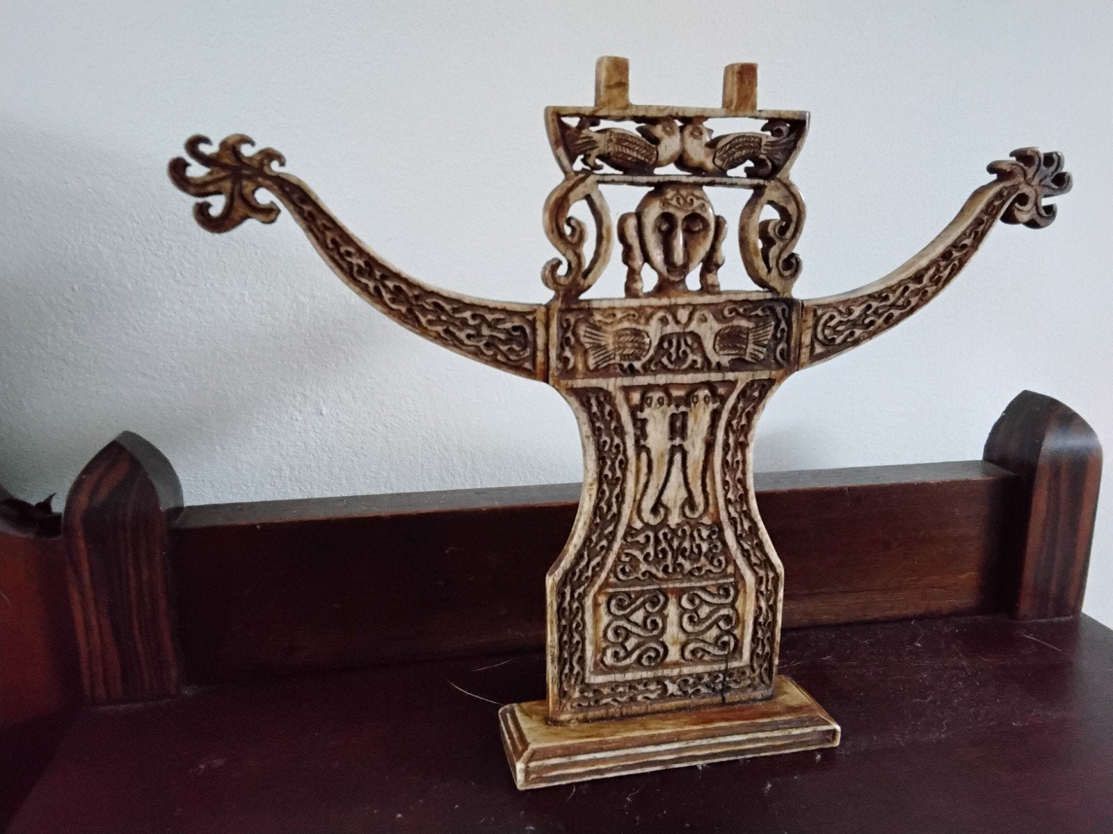 Benen huisaltaar molukken leti, Antiek en Kunst, Kunst | Niet-Westerse kunst, Ophalen of Verzenden