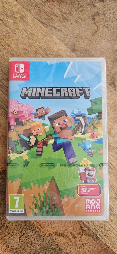 Minecraft Nintendo switch, Spelcomputers en Games, 3 spelers of meer, Ophalen, Zo goed als nieuw, Vanaf 7 jaar