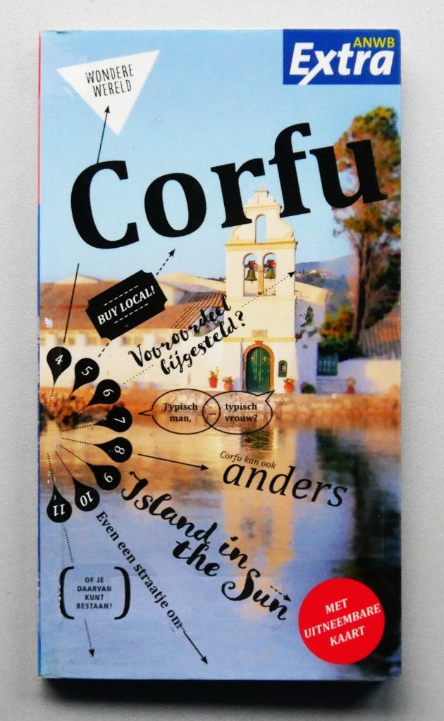 ANWB Extra Corfu, Europa, Ophalen of Verzenden, Zo goed als nieuw, Reisgids of -boek