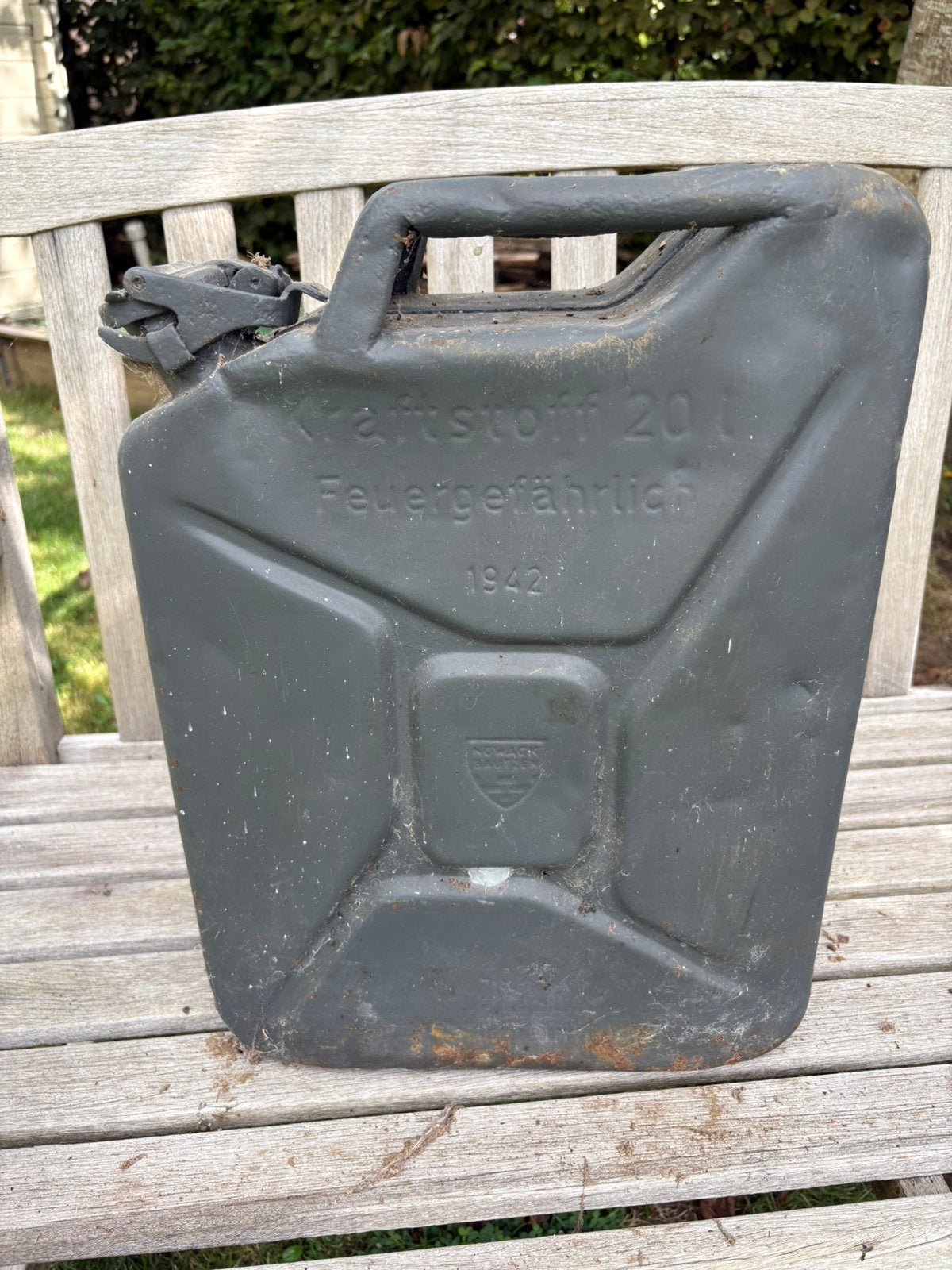 WW2 Werhmacht Jerrycane 1942, Verzamelen, Ophalen of Verzenden, Amerika, Boek of Tijdschrift