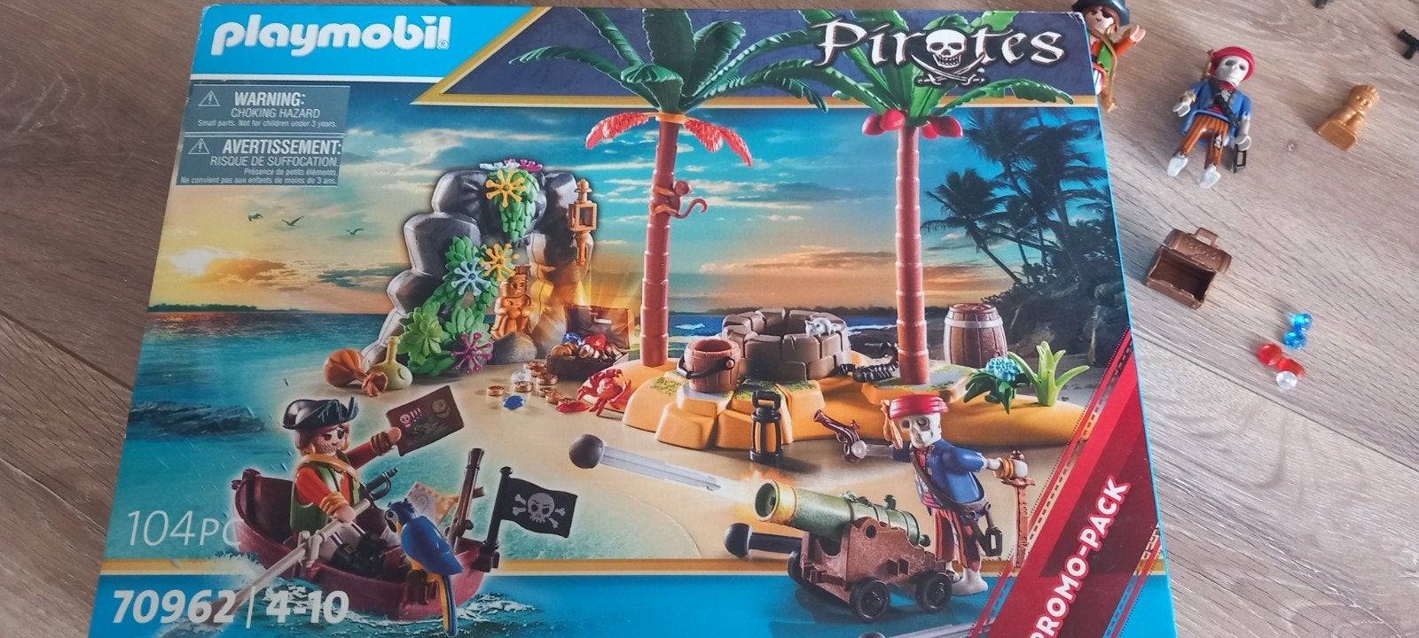 Playmobil piratenschateiland 70962 compleet, Ophalen, Zo goed als nieuw