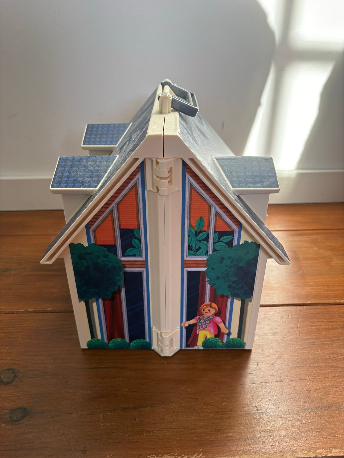 Mooi Playmobil poppenhuis, niet helemaal compleet, Ophalen of Verzenden, Gebruikt, Poppenhuis