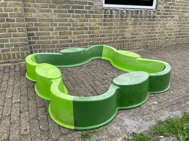 Zandbak BIG vario, Ophalen, Gebruikt
