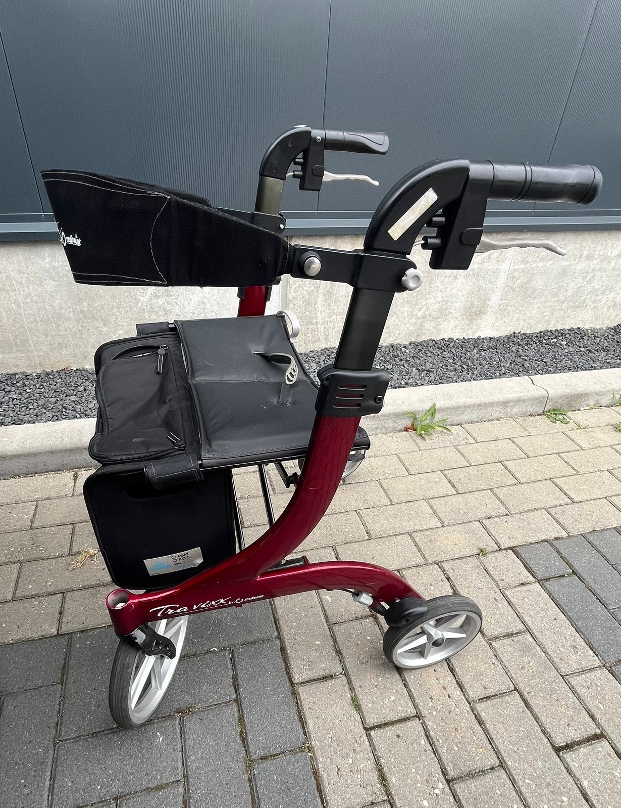 Travixx deluxe rollator maat S, Diversen, Ophalen, Opvouwbaar, Zo goed als nieuw