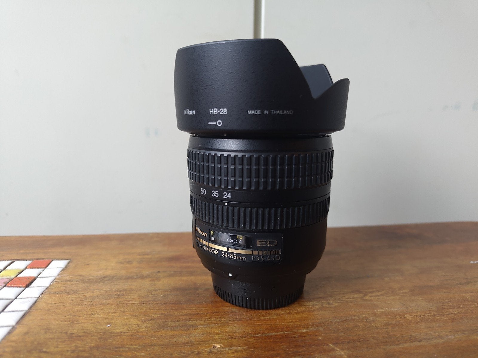 Nikon AF-S Nikkor 24-85mm f/3.5-4.5G ED VR lens, Ophalen, Autofocus, Nikon, Zo goed als nieuw