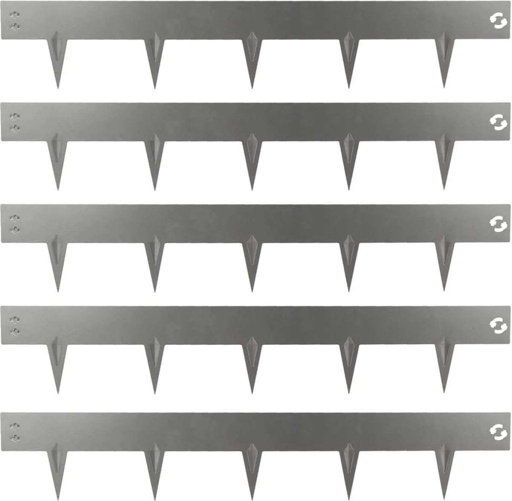 Borderranden - Staal – 100 x 7,5 cm - 5 stuks, Tuin en Terras, Bielzen en Borders, Overige materialen, 100 tot 200 cm, 25 cm of meer