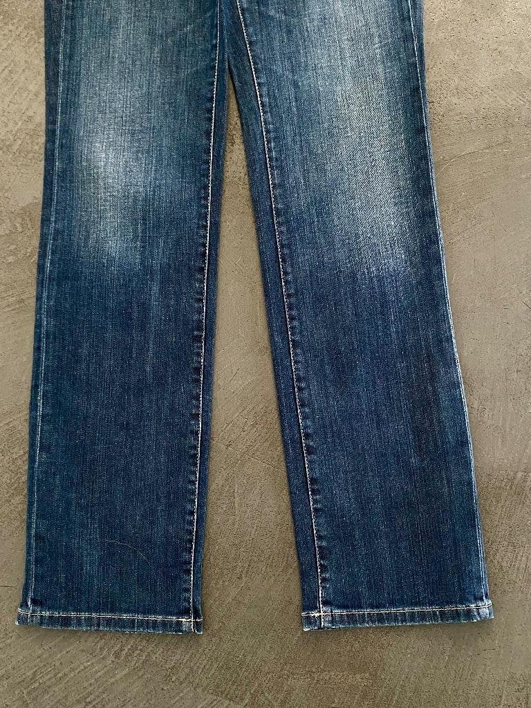 J559 Cambio maat 36=S jeans spijkerbroek broek Nora straight, Cambio, Blauw, Ophalen of Verzenden, Zo goed als nieuw