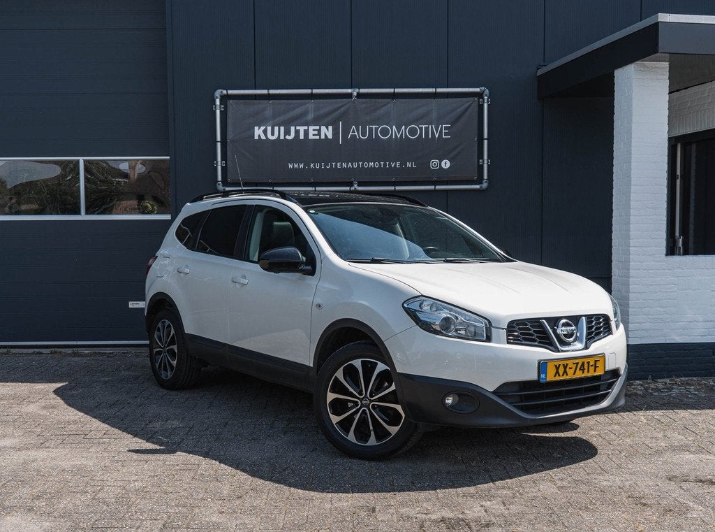 Nissan Qashqai +2 1.6 360 / Pano / 7 persoons / Clima / Crui, Auto's, Nissan, Bedrijf, Te koop, Qashqai+2, 360° camera, ABS, Achteruitrijcamera