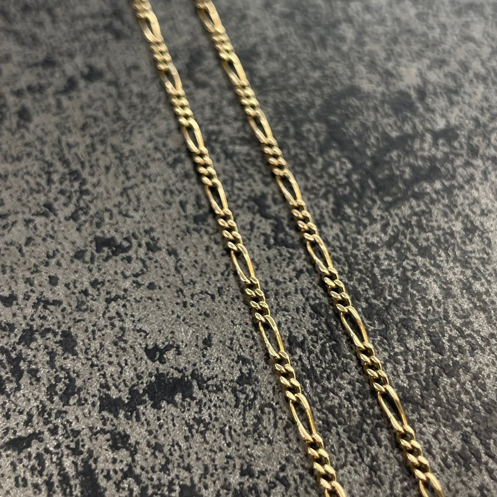 14k gouden figaro ketting, Sieraden, Tassen en Uiterlijk, Kettingen, Ophalen of Verzenden, Zo goed als nieuw, Goud, Goud