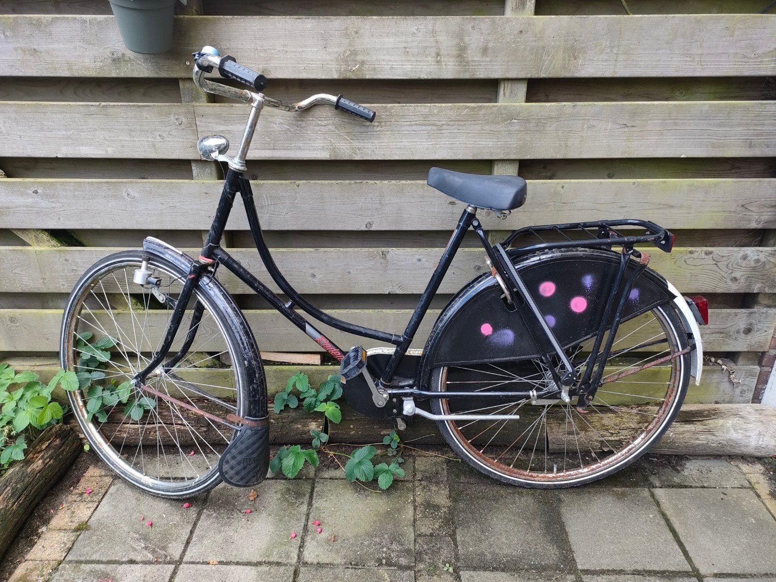 Omafiets stationsfiets damesfiets fiets, Ophalen, Gebruikt, Terugtraprem, Overige merken