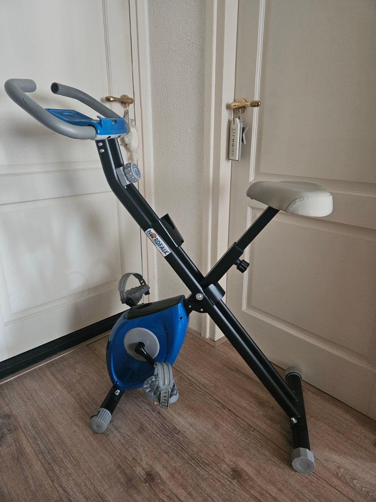 NordFalk hometrainer/ spinningfiets inklapbaar, Ophalen