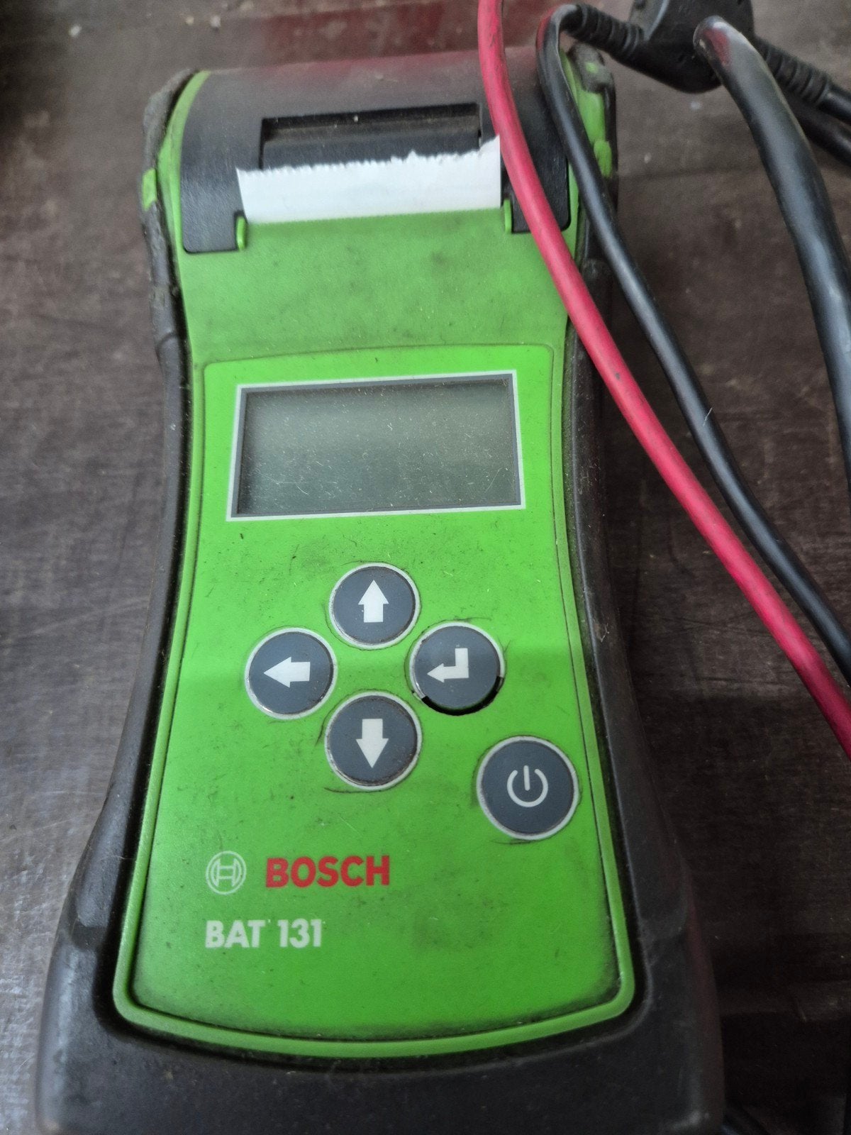 Elektronische accu tester, Gebruikt