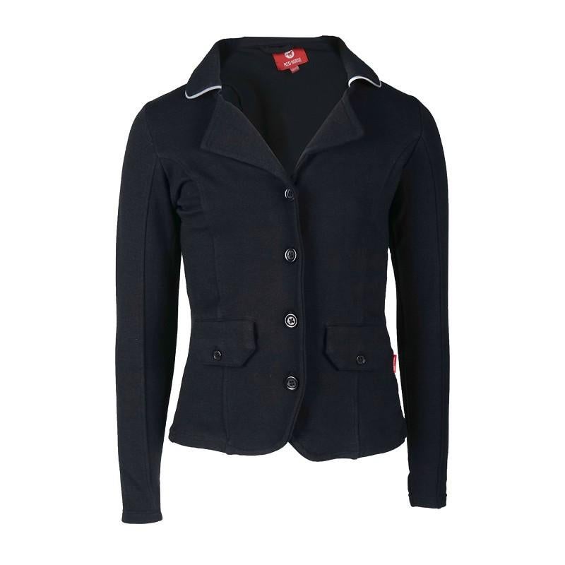 Kinder wedstrijdjasje paardrijden – zwart / blauw – diverse, Dieren en Toebehoren, Paardrijkleding, Kinderen, Dressuur, Nieuw