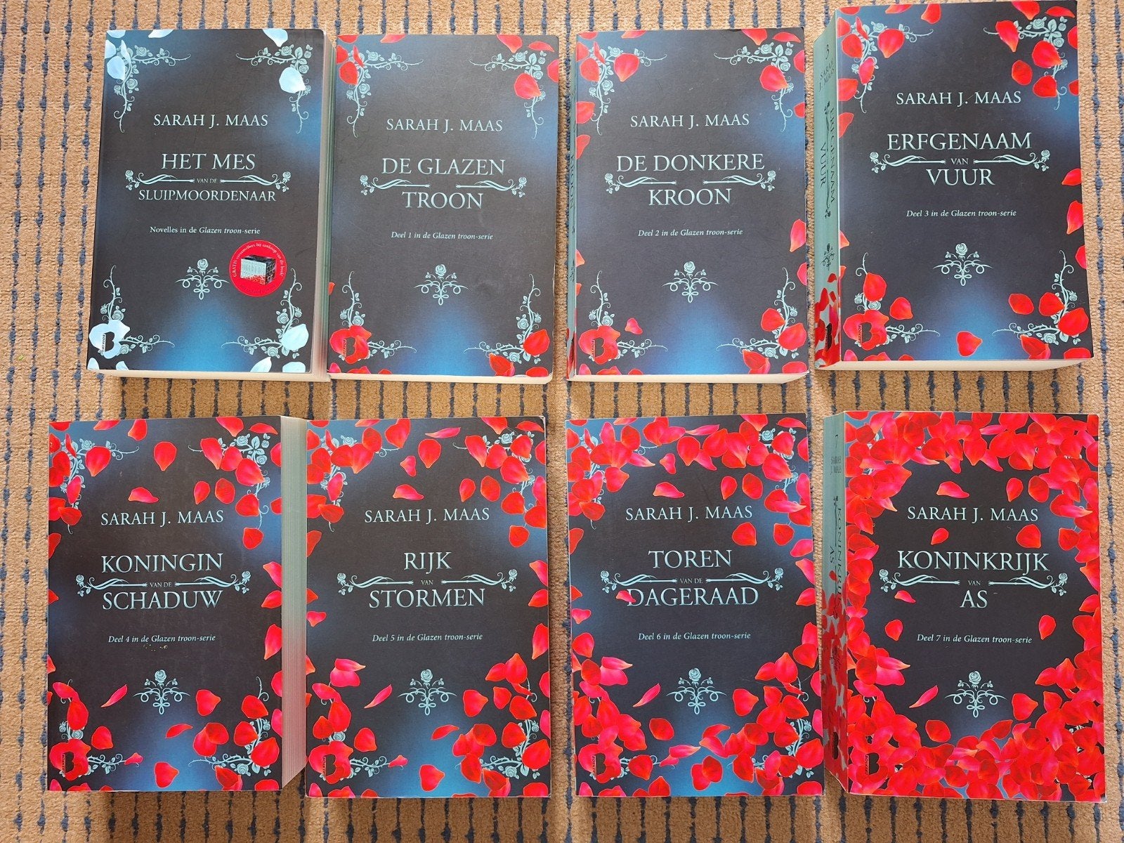 Glazen troon complete serie Sarah j Maas, Ophalen of Verzenden