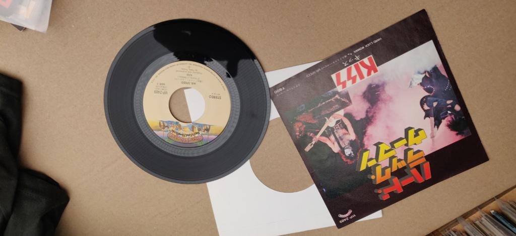 Kiss single Japan vinyl, Ophalen of Verzenden, Gebruikt, Pop