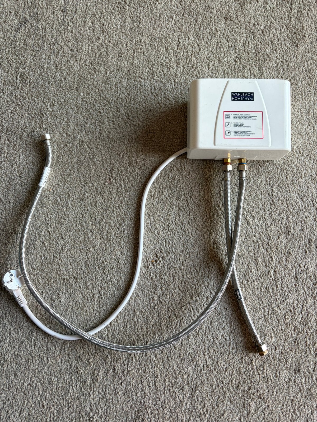 Nieuw! Mini doorstroomboiler ( geschikt voor kapper), Ophalen, Nieuw, Boiler, Minder dan 3 jaar oud