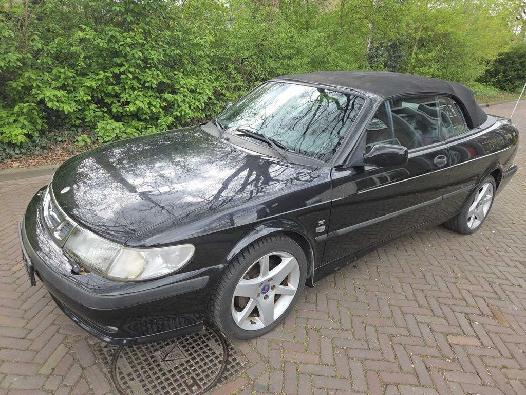 2002 Saab 9-3 cabrio Personenauto, Auto's, Saab, Gebruikt, Overige carrosserieën, Bedrijf, Handgeschakeld