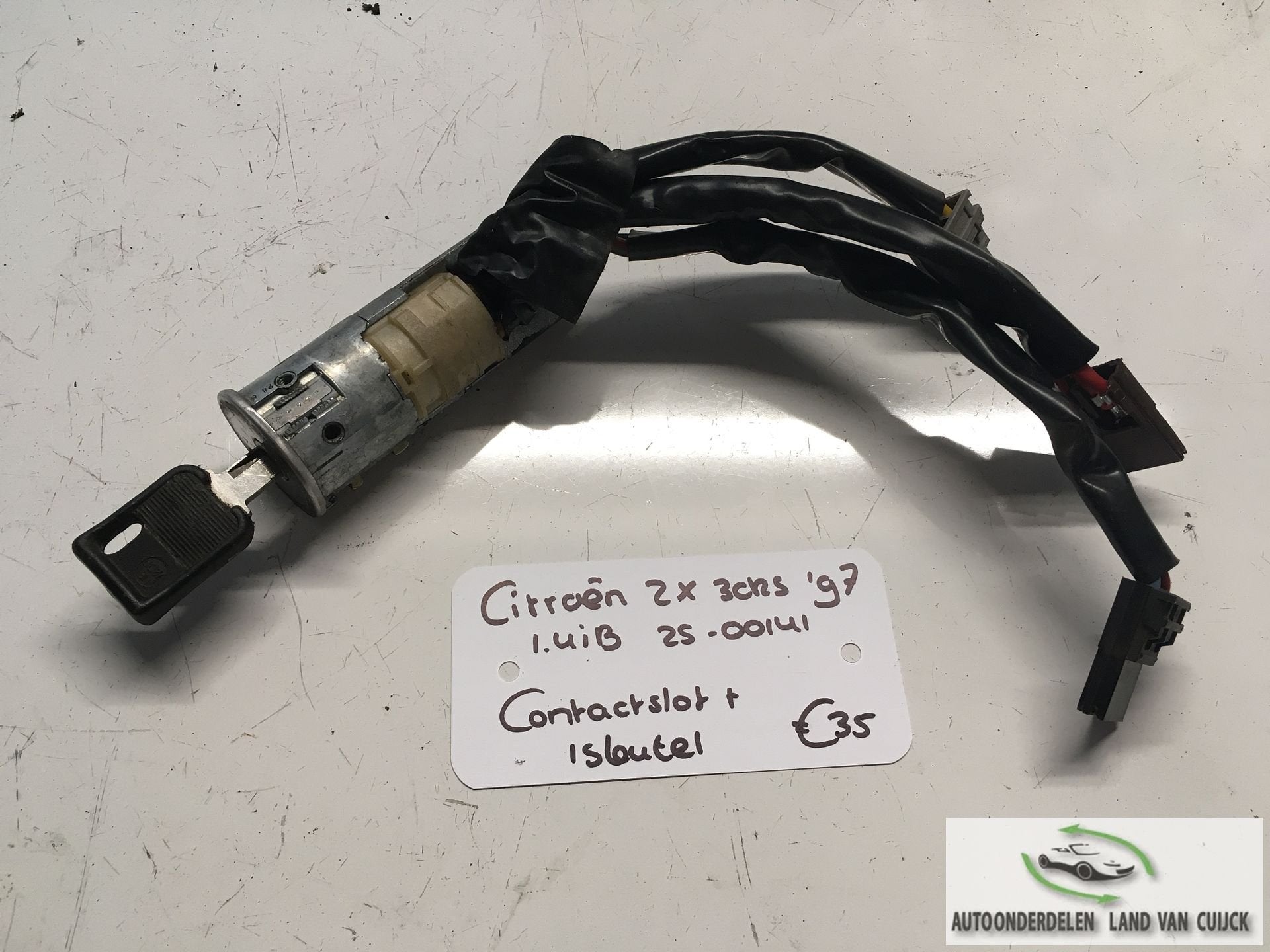 Citroen ZX 1.4 B 3drs 1997 2500141   Contactslot met sleutel, Gebruikt, -, -, Ophalen of Verzenden