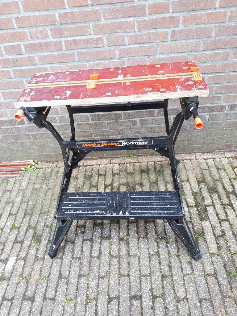 workmate Black en Decker, Ophalen, Gebruikt, Minder dan 70 cm, Inklapbaar