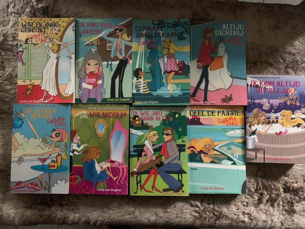 Gossip girl 9x, Boeken, Ophalen of Verzenden