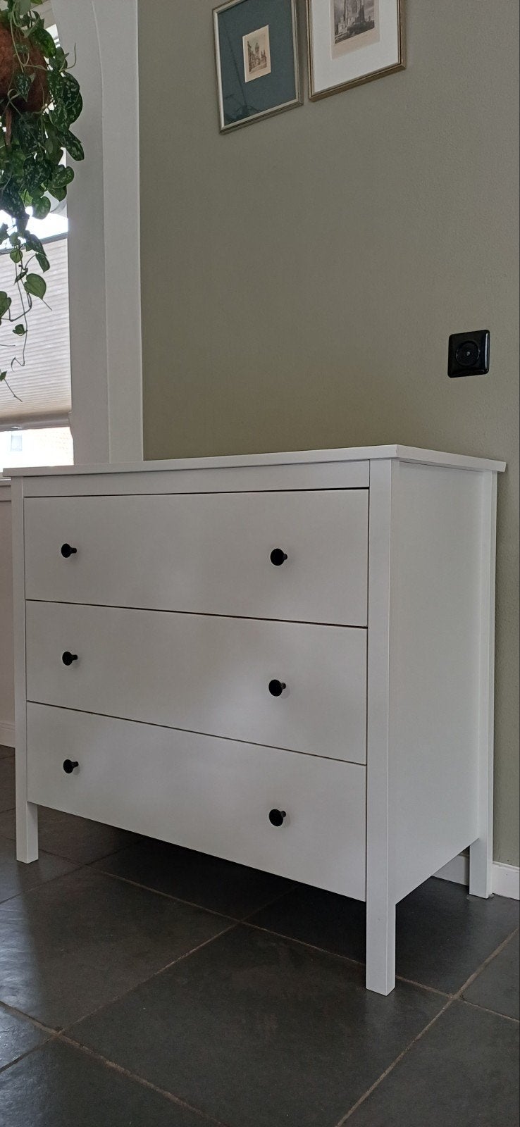 IKEA Koppang ladekast met 3 lades - Wit, Huis en Inrichting, Ophalen, Gebruikt, 50 tot 100 cm, 3 of 4 laden