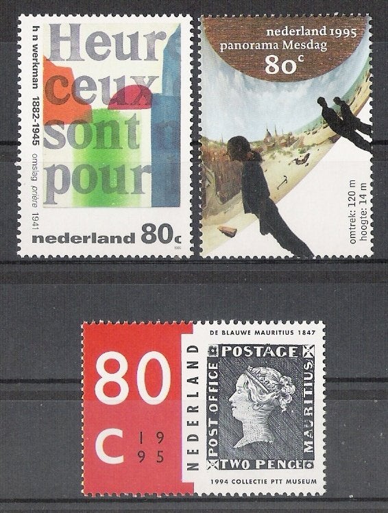 Nvph 1631-33 postfris cw 3,00, Postzegels en Munten, Postzegels | Nederland, Ophalen of Verzenden