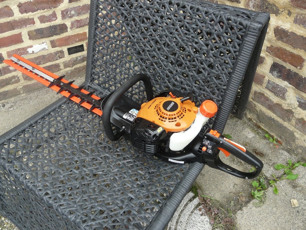 z.g.a.n. echo benzine heggenschaar te koop, Tuin en Terras, Ophalen of Verzenden, Gebruikt, Benzine