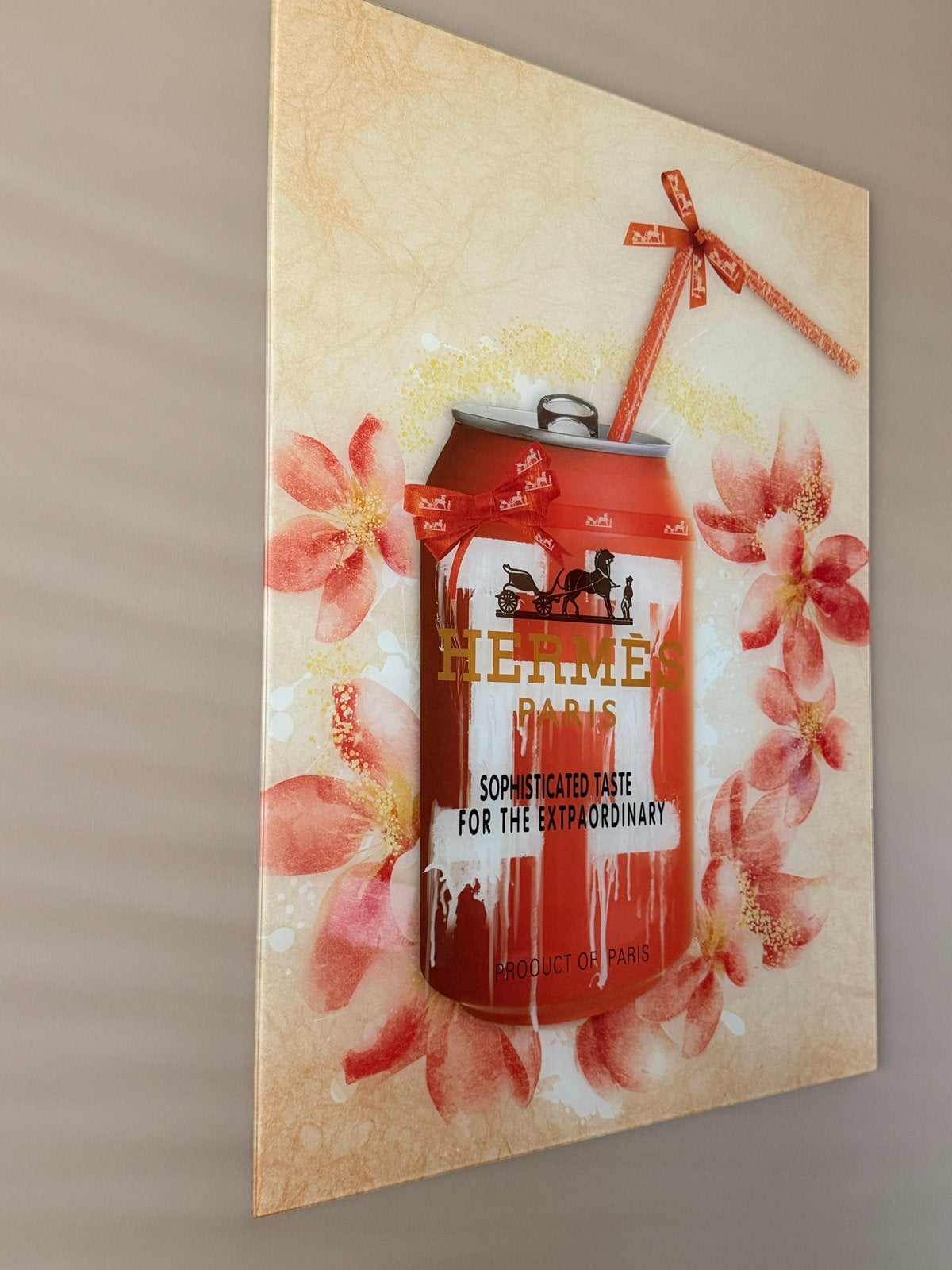 Hermès Pop Art Canvas Schilderij - Uniek Design, Ophalen