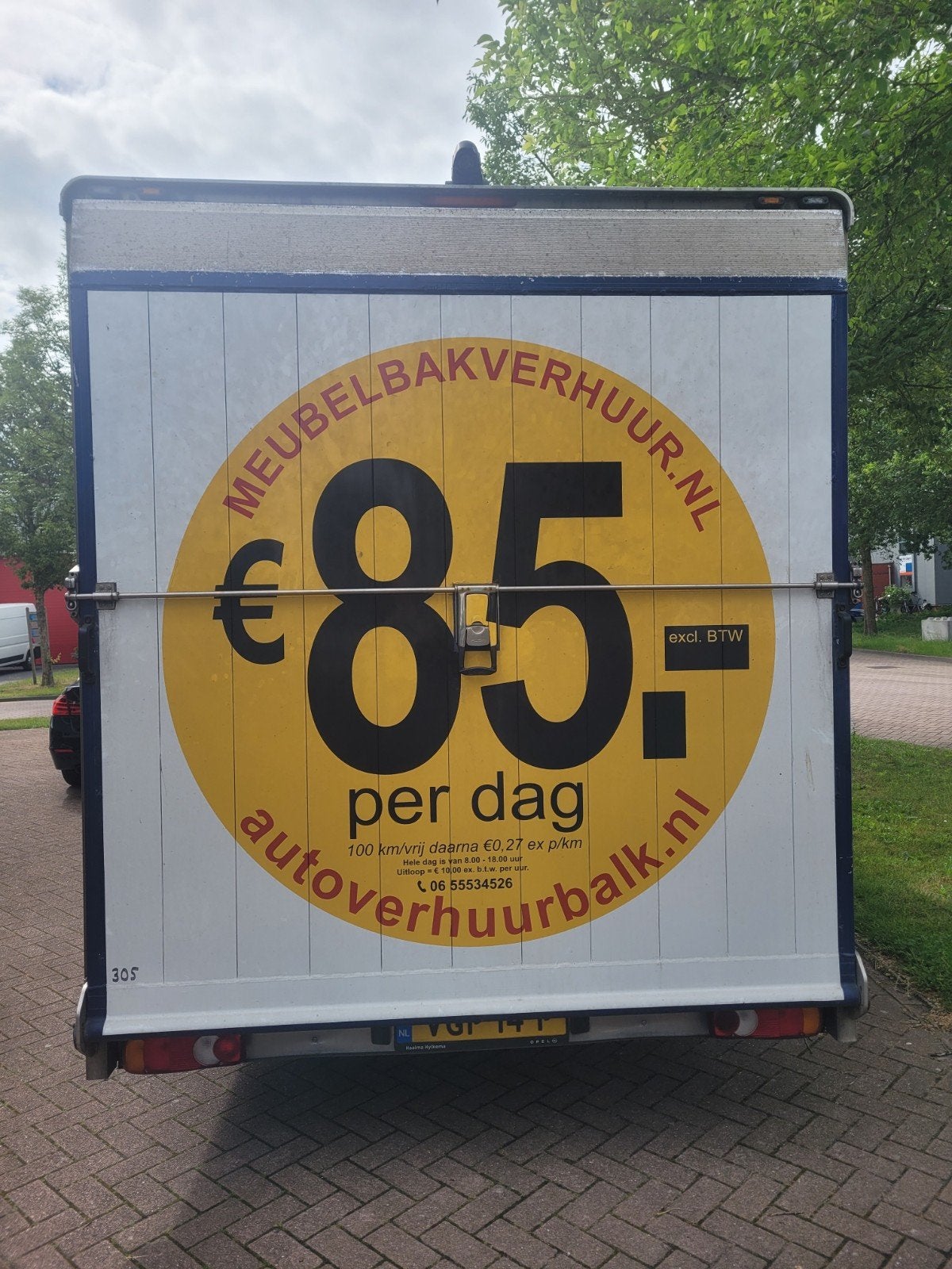 Bakwagen huren bus bakwagens met laadklep te huur, 100 liter of meer, Ophalen, Zo goed als nieuw, Transportkar