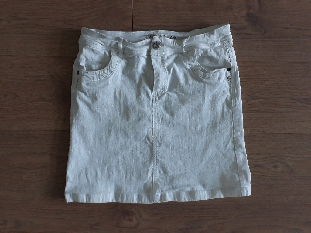 Witte rok voor dame of meisje maat 40 / M Fitt Originals, Maat 38/40 (M), Fitt Originals, Wit, Ophalen of Verzenden