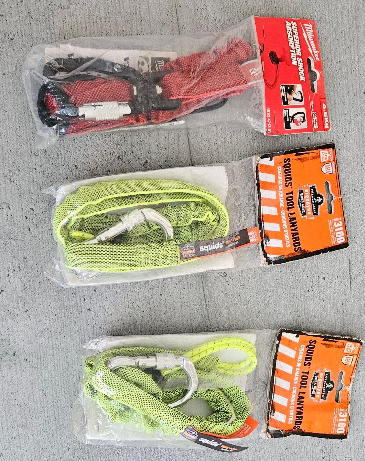 Milwaukee en Squids Tool Lanyards - Nieuw, Ophalen of Verzenden, Nieuw, Overige typen, Milwaukee