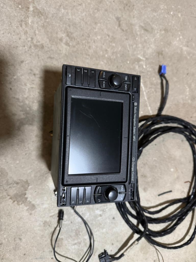 MFD1 radio, Ophalen